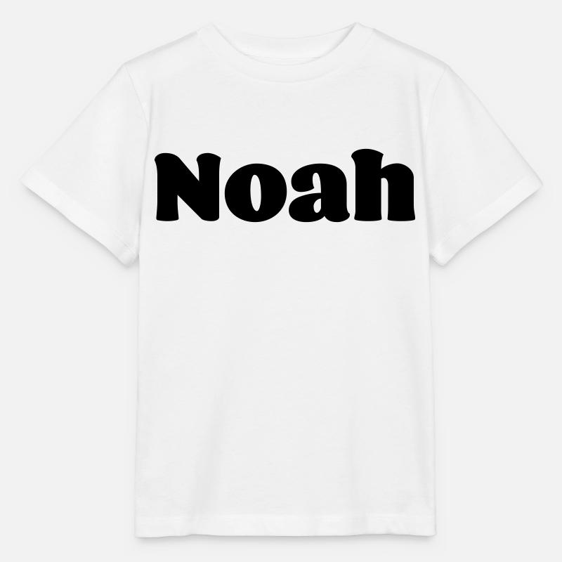 Prénom Noah Gift - T-shirt bio MINI CREATOR Stanley/Stella Enfant - blanc