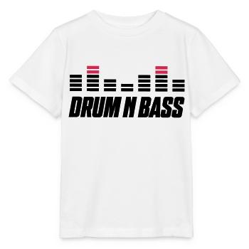drum bass - Stanley/Stella Kinder T-Shirt MINI CREATOR  - Weiß - Vorne - Maike (125cm)