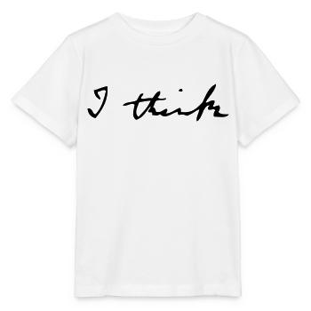 I think - Stanley/Stella Kinder T-Shirt MINI CREATOR  - Weiß - Vorne - Maike (125cm)