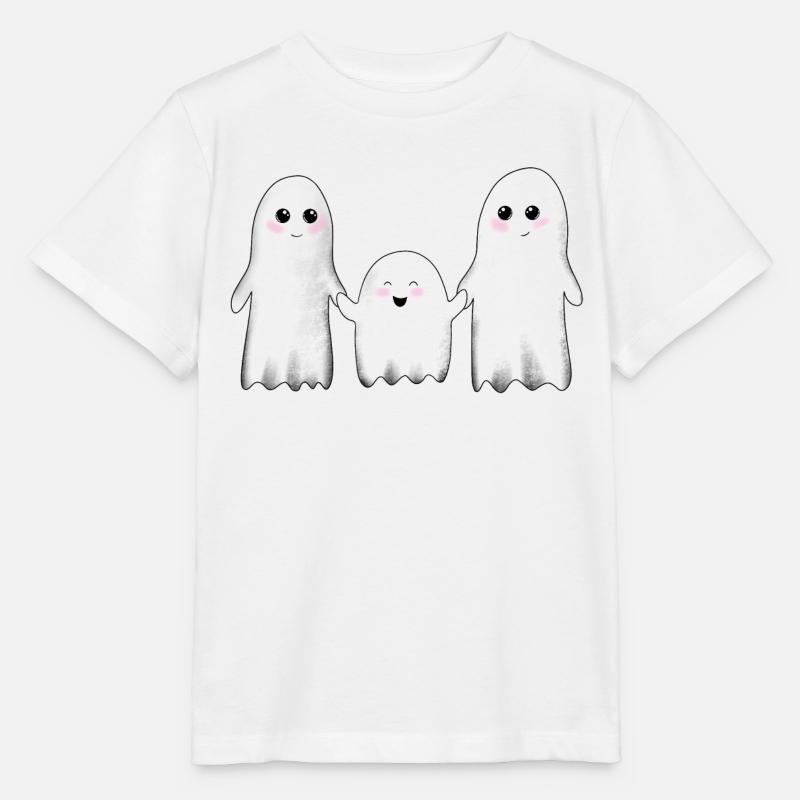 Famille Ghost - T-shirt bio MINI CREATOR Stanley/Stella Enfant - blanc