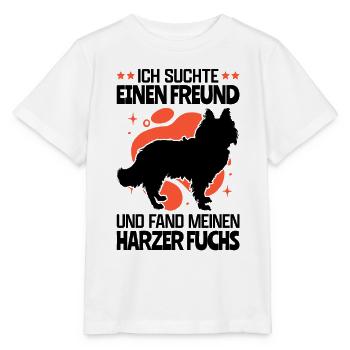 Fand meinen Harzer Fuchs Hütehund - Stanley/Stella Kinder T-Shirt MINI CREATOR  - Weiß - Vorne - Maike (125cm)