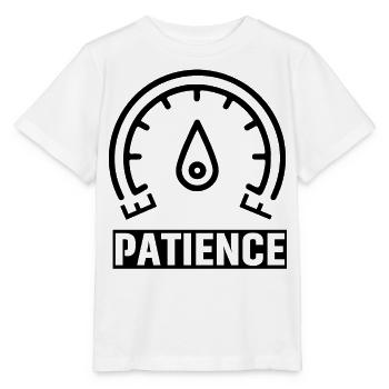 Patience - Stanley/Stella Kinder T-Shirt MINI CREATOR  - Weiß - Vorne - Maike (125cm)