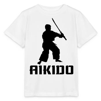 Aikido - Stanley/Stella Kinder T-Shirt MINI CREATOR  - Weiß - Vorne - Maike (125cm)