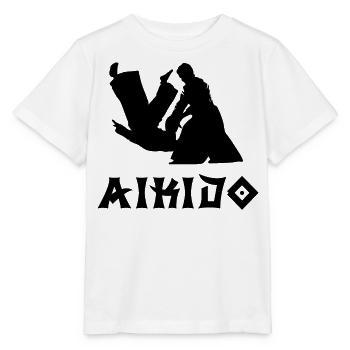 Aikido - Stanley/Stella Kinder T-Shirt MINI CREATOR  - Weiß - Vorne - Maike (125cm)