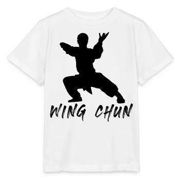 Wing Chun - T-shirt bio MINI CREATOR Stanley/Stella Enfant - blanc - Devant - Maike (125cm)
