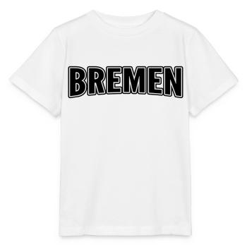 Brême - T-shirt bio MINI CREATOR Stanley/Stella Enfant - blanc - Devant - Maike (125cm)