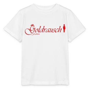 goldrausch fashion - Stanley/Stella Kinder T-Shirt MINI CREATOR  - Weiß - Vorne - Maike (125cm)