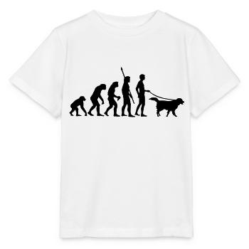 evolution_dog - T-shirt bio MINI CREATOR Stanley/Stella Enfant - blanc - Devant - Maike (125cm)