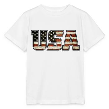 usa - Stanley/Stella MINI CREATOR Kids’ T-Shirt - white - Front - Maike (125cm)