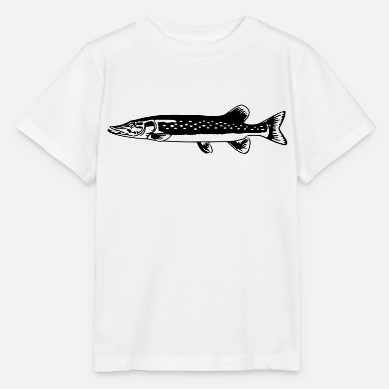 Brochet - T-shirt bio MINI CREATOR Stanley/Stella Enfant - blanc