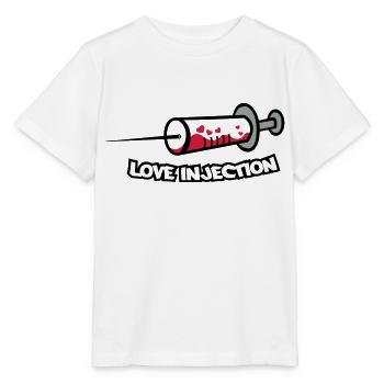 spritze_love_injection2 - Stanley/Stella Kinder T-Shirt MINI CREATOR  - Weiß - Vorne - Maike (125cm)