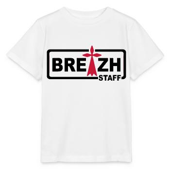 Breizh staff 2 - T-shirt bio MINI CREATOR Stanley/Stella Enfant - blanc - Devant - Maike (125cm)