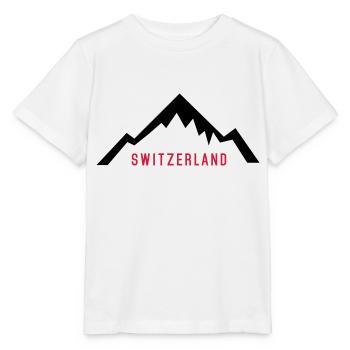 Switzerland Alps - Stanley/Stella MINI CREATOR Kids’ T-Shirt - white - Front - Maike (125cm)
