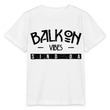 Balkon Vibes Sind Da - Stanley/Stella Kinder T-Shirt MINI CREATOR  - Weiß - Vorne - Maike (125cm)