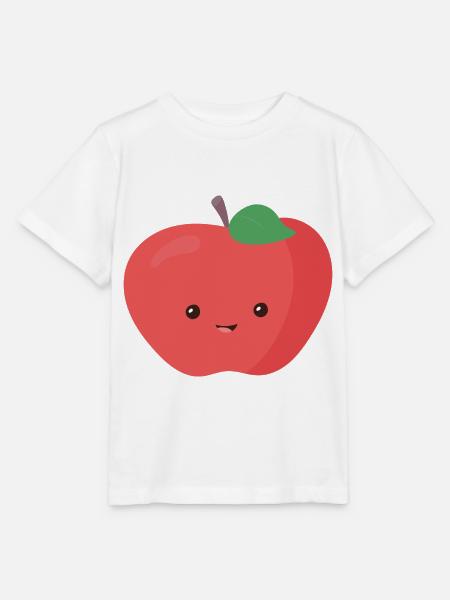 Apfel - Stanley/Stella Kinder T-Shirt MINI CREATOR  - Weiß