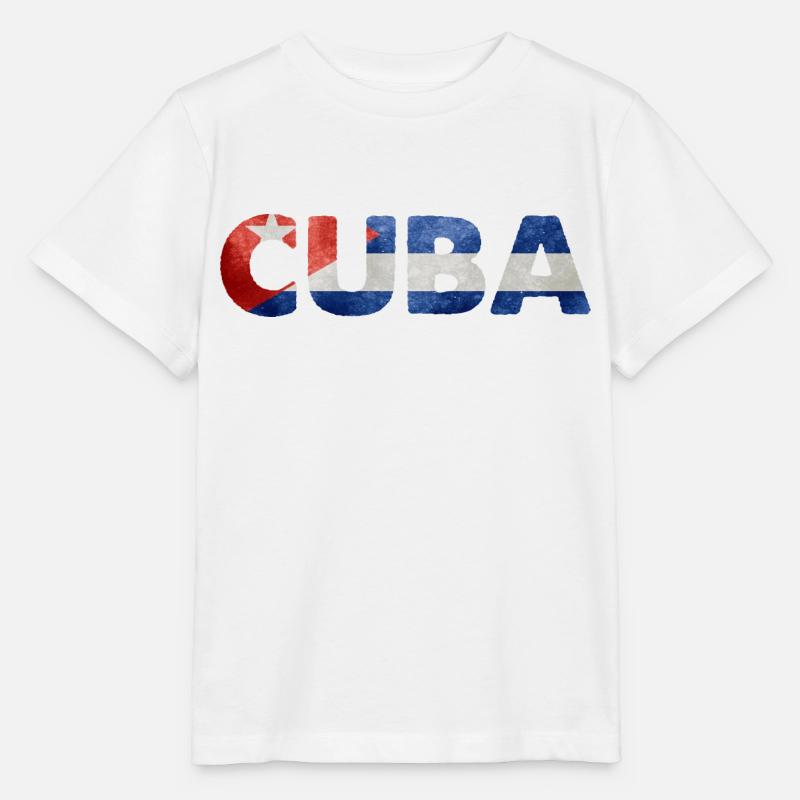 Cuba - T-shirt bio MINI CREATOR Stanley/Stella Enfant - blanc