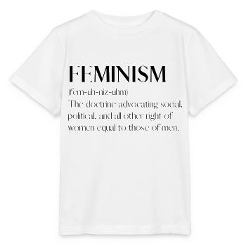 Feminism - Stanley/Stella MINI CREATOR Kids’ T-Shirt - white - Front - Maike (125cm)