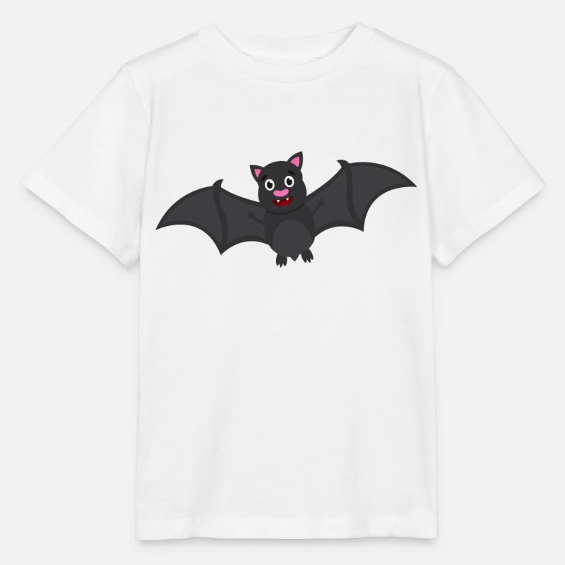 chauve souris - T-shirt bio MINI CREATOR Stanley/Stella Enfant - blanc