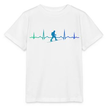 Ski Men Skiing Tour Women Ski Tour Ski Tour - Stanley/Stella MINI CREATOR Kids’ T-Shirt - white - Front - Maike (125cm)