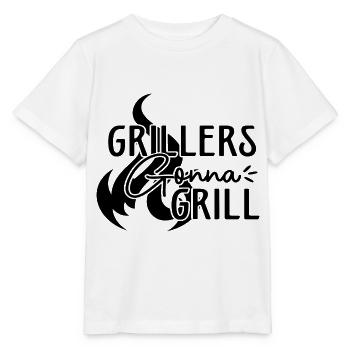 Grilleurs allant à Grill - T-shirt bio MINI CREATOR Stanley/Stella Enfant - blanc - Devant - Maike (125cm)