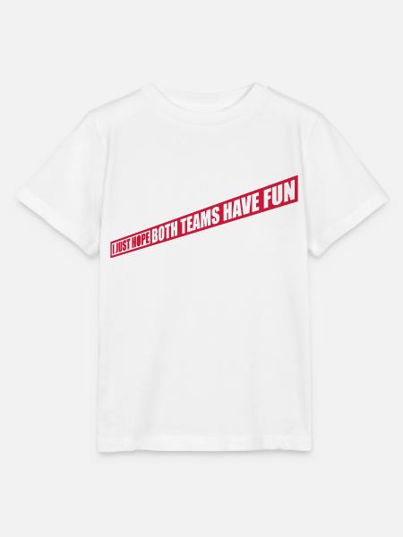 Both Teams Have Fun - Stanley/Stella Kinder T-Shirt MINI CREATOR - Weiß