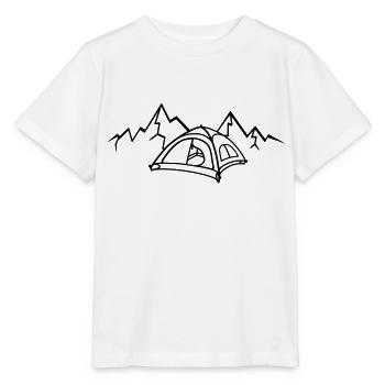 Sports de montagne Montagne Alpinisme Camping - T-shirt bio MINI CREATOR Stanley/Stella Enfant - blanc - Devant - Maike (125cm)