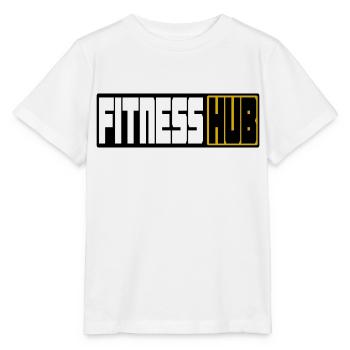Hub de remise en forme - T-shirt bio MINI CREATOR Stanley/Stella Enfant - blanc - Devant - Maike (125cm)