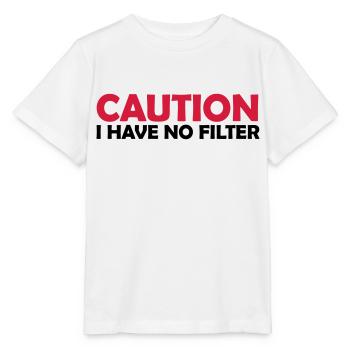 attention pas de citation de filtre - T-shirt bio MINI CREATOR Stanley/Stella Enfant - blanc - Devant - Maike (125cm)