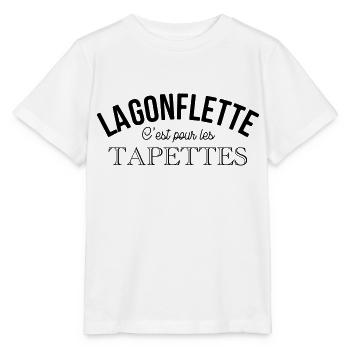 La gonflette muscu - T-shirt bio MINI CREATOR Stanley/Stella Enfant - blanc - Devant - Maike (125cm)