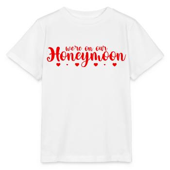 Nous sommes en lune de miel - T-shirt bio MINI CREATOR Stanley/Stella Enfant - blanc - Devant - Maike (125cm)