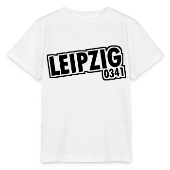 Leipzig - 0341 - Area Code - Saxony - Stanley/Stella MINI CREATOR Kids’ T-Shirt - white - Front - Maike (125cm)