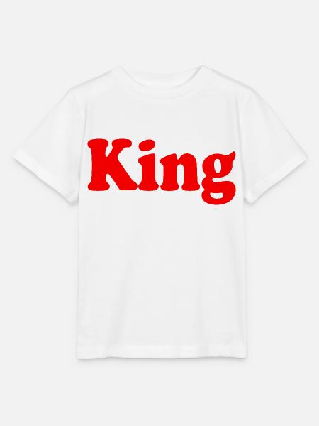 King - Stanley/Stella Kinder T-Shirt MINI CREATOR  - Weiß