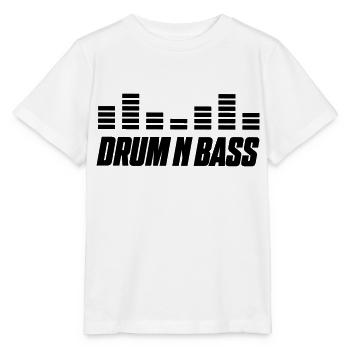 drum bass - Stanley/Stella Kinder T-Shirt MINI CREATOR  - Weiß - Vorne - Maike (125cm)