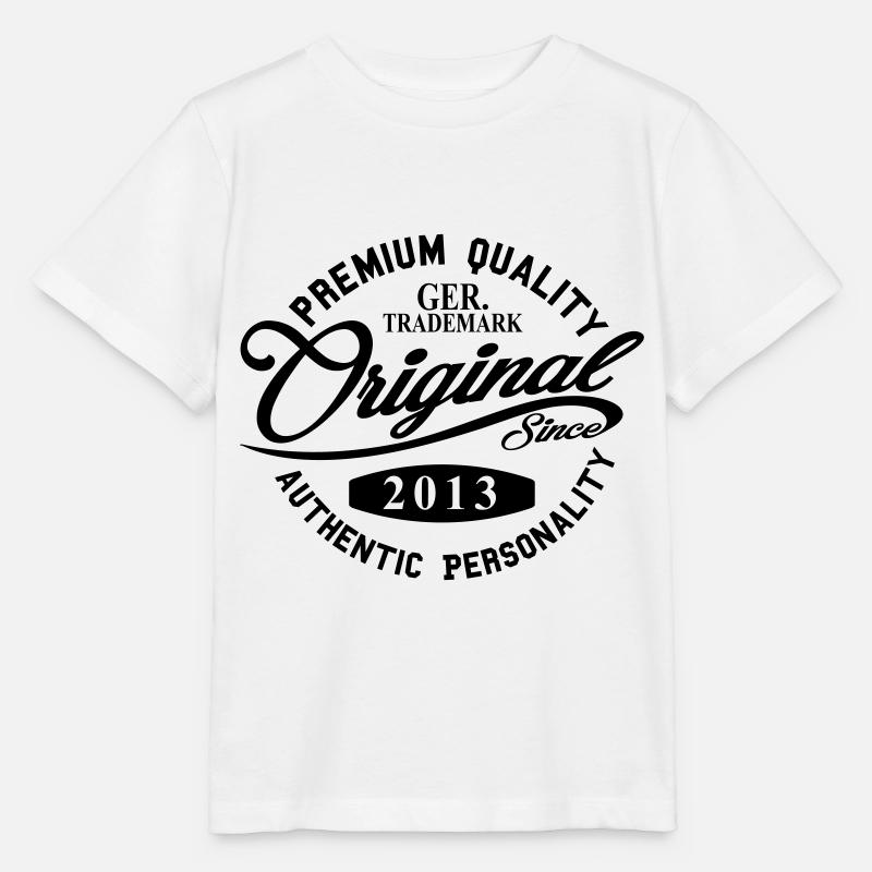 Original Since 2013 Handwriting Premium Quality - Stanley/Stella Kinder T-Shirt MINI CREATOR  - Weiß