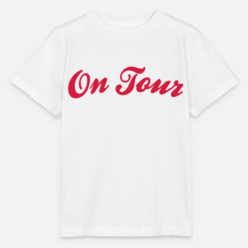 on tour - T-shirt bio MINI CREATOR Stanley/Stella Enfant - blanc