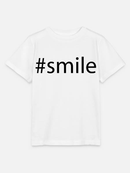 #smile - Stanley/Stella Kinder T-Shirt MINI CREATOR - Weiß