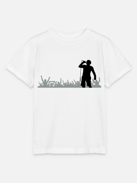 Sänger Band Fans - Stanley/Stella Kinder T-Shirt MINI CREATOR - Weiß