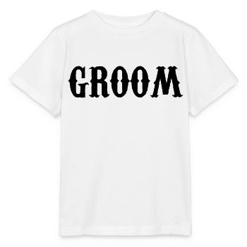 groom - Stanley/Stella Kinder T-Shirt MINI CREATOR  - Weiß - Vorne - Maike (125cm)