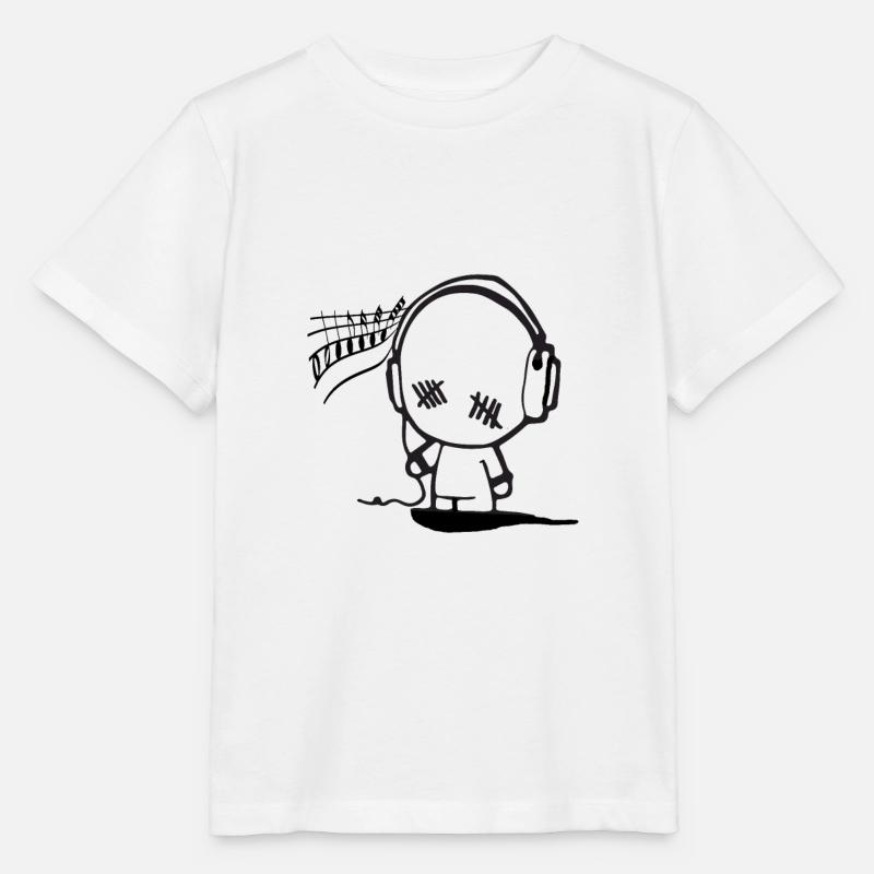 Music Man - T-shirt bio MINI CREATOR Stanley/Stella Enfant - blanc