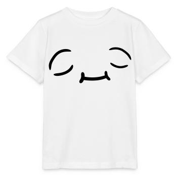 Conception de visage détendue - T-shirt bio MINI CREATOR Stanley/Stella Enfant - blanc - Devant - Maike (125cm)