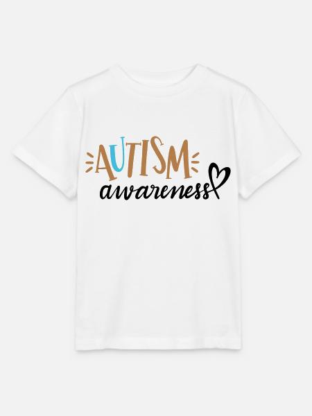 Autism Awareness - Stanley/Stella Kinder T-Shirt MINI CREATOR - Weiß