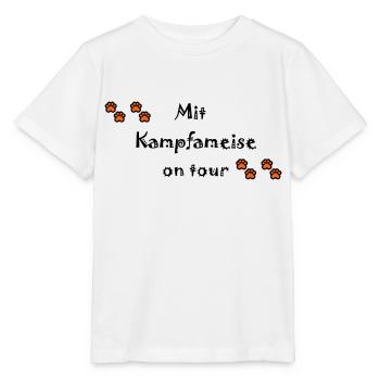 Kleine Hunde sind immer im Fokus als Kampfameisen - Stanley/Stella Kinder T-Shirt MINI CREATOR  - Weiß - Vorne - Maike (125cm)