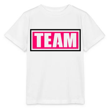 équipe - T-shirt bio MINI CREATOR Stanley/Stella Enfant - blanc - Devant - Maike (125cm)