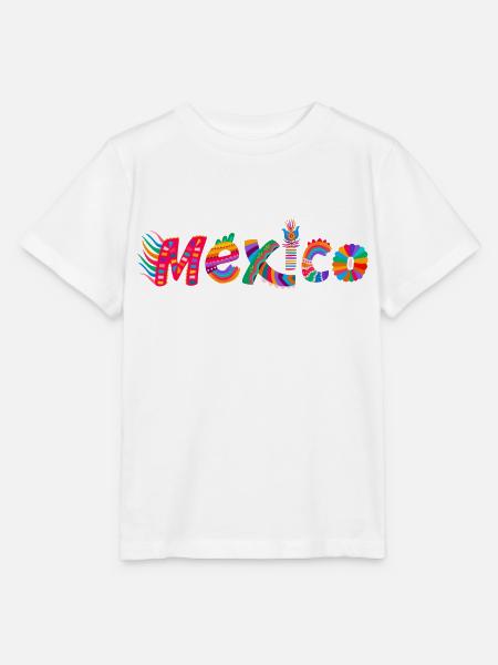 Mexico - Fiesta Party - Stanley/Stella Kinder T-Shirt MINI CREATOR  - Weiß