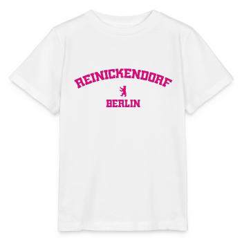 Reinickendorf - Berlin - Deutschland - Allemagne - T-shirt bio MINI CREATOR Stanley/Stella Enfant - blanc - Devant - Maike (125cm)