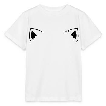 oreilles d’animaux surélevées mignonnes - T-shirt bio MINI CREATOR Stanley/Stella Enfant - blanc - Devant - Maike (125cm)