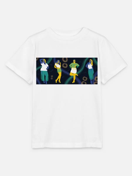 Null Abfall - Stanley/Stella Kinder T-Shirt MINI CREATOR - Weiß