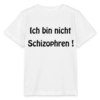 Schizo - T-shirt bio MINI CREATOR Stanley/Stella Enfant - blanc - Devant - Maike (125cm)