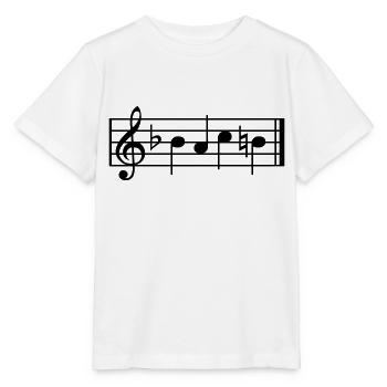 bach - Stanley/Stella Kinder T-Shirt MINI CREATOR  - Weiß - Vorne - Maike (125cm)