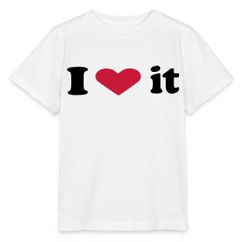 i heart it - Stanley/Stella Kinder T-Shirt MINI CREATOR  - Weiß - Vorne - Maike (125cm)